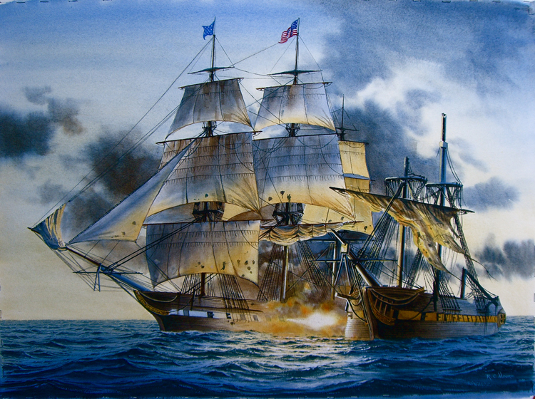 USS Constitution in the War of 1812