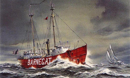 Lightship Barnegat - Lithograph - Call for Price